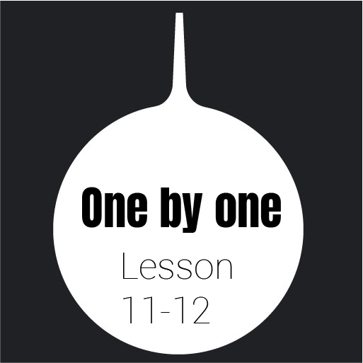 lesson 11 & 12