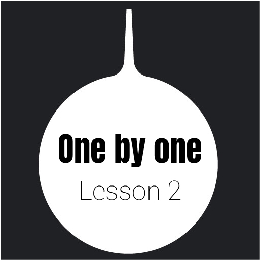 One by one - lesson2